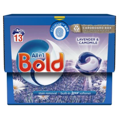 Picture of Bold All in 1 Tablets Lavender Camo 13 Wash x4